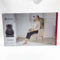 Comfier Shiatsu Back and Neck Massage Seat Pad with Heat (CF-2307A) - 2D/3D Kneading Massage Pad with Full Backrest and Adjustable Air Compress, Full Body Massage Mat for Women, Men