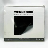 Tesla Model Y 2020-2023 Allwetter Fußmatten – Premium Rutschfest Wasserdicht Anti-Rutsch Bodeneinlagen für 5-Sitzer Schwarz