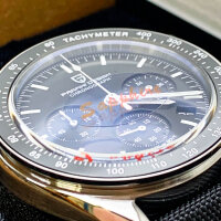 Pagani Design PD-1701 V3 Moon Quartz Chronograph for Men, Japanese VK63 Stainless Steel Movement, Black Nylon, Sangle