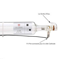 TEN-HIGH CO2 laser tube with core coating, 40W, length...