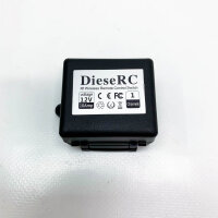 DieseRC Universal DC 12V 1CH Drahtloser Fernbedienungsschalter RF-Relais-Empfängermodul mit 2 Sendern, EV1527 Lerncode DIY-Fernbedienung