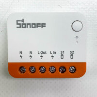 SONOFF MINIR4 Smart WiFi Switch 3PCS 2 Way - WiFi Light Switch Neutral Wire Required, Relay Split Mode, 2.4Ghz WiFi, Works with Alexa/Google Home, Remote Control via eWeLink App