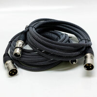 GeoHN.G XLR auf XLR Kabel 5M-2 Pack, 3-Pin Mikrofonkabel...