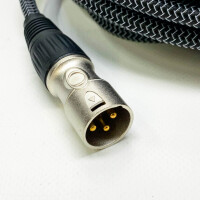 GeoHN.G XLR to XLR Cable 10M, 3-Pin Microphone Cable XLR Male to Female Extension Cable Compatible with Mixer, Live Stage, Speaker, Amplifier, Music Recording and more