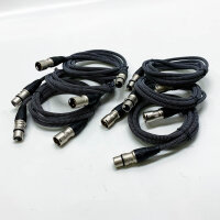 GeoHN.G XLR to XLR Cable 2M-6 Pack, 3-Pin Microphone...