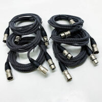 GeoHN.G XLR auf XLR Kabel 3M-6 Pack, 3-Pin Mikrofonkabel...