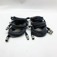 GeoHN.G XLR auf XLR Kabel 5M-6 Pack, 3-Pin Mikrofonkabel...