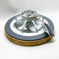 LANMOU wooden ceiling fan with lighting and remote...