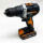 WORX NITRO 18V (20V MAX) cordless drill WX102.1, PowerShare, brushless, 60Nm, 2-stage speed control, clutch with 18+1 positions, LED light, 2x2Ah batteries, charger, 75-piece accessory set