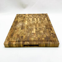 Cutting board made from end grain butcher block (with...