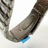 OLEVS Mens Watch Silver Stainless Steel Minimalist Business Waterproof Luminous Date Quartz Analog Wrist Watch in Fashion, No. 8139