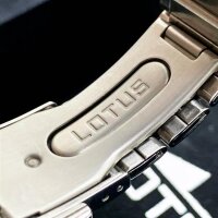 LOTUS Herrenuhr 15959 Minimalistisches silbernes 316l-Edelstahlgehäuse. Silbernes 316l-Edelstahlarmband