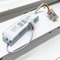 LED-Deckenleuchte, Wohnzimmer, dimmbar, Deckenleuchte, moderne rechteckige, quadratische Designer-Hängelampe mit Fernbedienung, Acryl, Küche, Esszimmer, Büro, Treppe, Wohnzimmer, weiße Kronleuchter