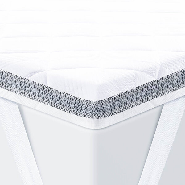 BedStory Gel Topper 180x200cm H3/H4 aus 7,5 cm Höhe Kaltschaumkern, atmungsaktive 3D-Netz Bezug, Bequeme Matratzentopper für Boxspringbett und unbequemem Betten Schlafsofa