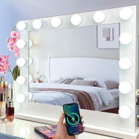 Meidom Hollywood mirror with lighting 80x67CM, with 14...