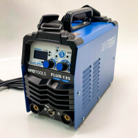 IPOTOOLS FLUX-135 cored wire welding machine without gas - 135 A FLUX inverter welding machine without gas for welding machine cored wire 0.8mm or 1.0mm with MMA/IGBT / 230V / 7 year guarantee