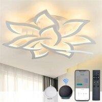 BAYHT Smart LED Ceiling Light Dimmable, Compatible with...
