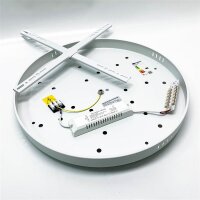 BAYHT Smart LED Ceiling Light Dimmable, Compatible with Alexa Google Home, Flower Ceiling Lamp for Living Room Bedroom, Modern Lamp Ceiling Lighting, Large Chandelier 10 Heads/Ø85cm/90W