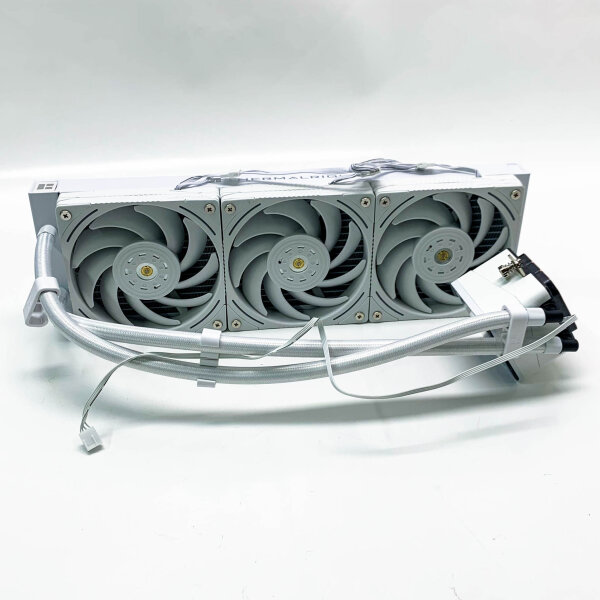 Thermalright Frozen Vision 360 White CPU water cooler with PWM fans, pump speed 3300RPM, S-FDB bearings