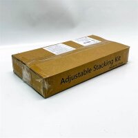 NIUXX universal connecting frame set for washing machine and dryer, intermediate installation frame kit for 46-66cm washing machine dryers, stacking kit with ratchet rope, intermediate installation kit for laundry room