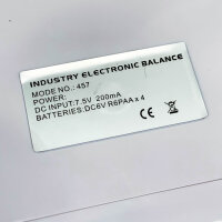 Bonvoisin Tragbare, hochpräzise digitale elektronische Laborwaage, 0,1 g, 5 kg–10 kg, analytische Industriewaage (10 kg, 0,1 g)