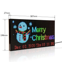 Leadleds P3 RGB LED-Laufschrift Schild Scrolling Message...