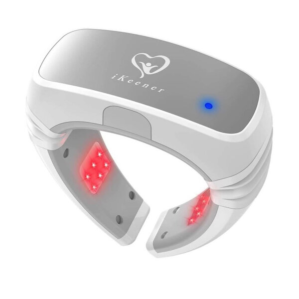 iKeener Neck Massager for Neck Pain Relief, Red Light Therapy for Neck Pain Relief, Neck Laser Therapy Device, 650nm Red & 808nm Infrared Light Therapy Treatment for Joint Pain