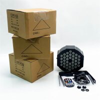 UKing 4PCS LED Strahler Akku, RGB 36 LED Par...