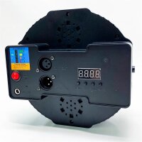 UKing 4PCS LED spotlight battery, RGB 36 LED par rechargeable stage light, party lights 7 modes light effects with remote control and sound activated for DJ disco wedding Christmas stage lighting