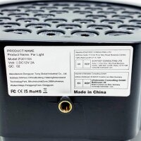 UKing 4PCS LED spotlight battery, RGB 36 LED par rechargeable stage light, party lights 7 modes light effects with remote control and sound activated for DJ disco wedding Christmas stage lighting