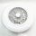BKZO moderne Smart-LED-Deckenleuchte mit Ventilator, Deckenventilator mit Lampe, Stufenlos Lüftungsgeschwindigkeiten, mühelose Lichtdimmung, 3000-5500 K, Weiß, 60CM