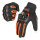 COFIT Motorrad Handschuhe, Touchscreen Motorradhandschuhe für Motorradrennen, Mountainbike, Motorcross, Klettern, Wandern und andere Outdoor Sportarten und Aktivitäten - Orange L