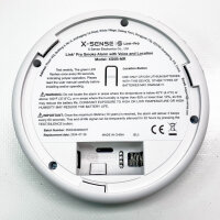 X-Sense Smarter Rauchmelder WLAN mit Sprachausgabe und 17 Standorten, Feuermelder, Rauchmelder vernetzt, 33 mm, SBS50 Basisstation erforderlich, XS0B-MR, 1 Stück