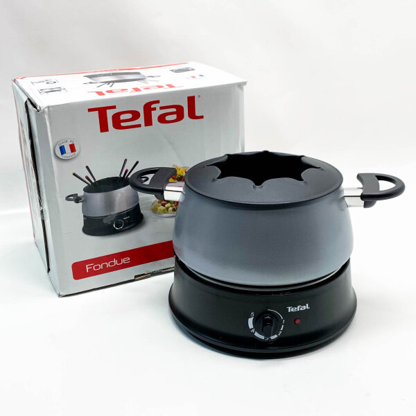 TEFAL Elektro-Fondue EF3000.10, 6 wärmeisolierte Fondue-Gabeln