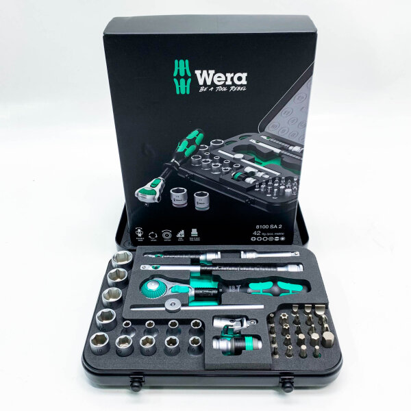 Wera Zyklop 8100 speed ratchet set