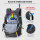 SKYSPER Leicht Wanderrucksack Klein Rucksack mit Rückenbelüftung Trekkingrucksack aus atmungsaktivem 3D Air Mesh Polyester Camping Outdoor Wandern Rucksack