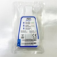 Xetron Pack of 10 Single-use Temperature Loggers 150 Days Disposable Temperature Logger for Refrigerators Transport Monitoring Storage Food Cold Chain Pharma