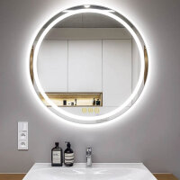 AI-LIGHTING Badezimmer Spiegel mit Beleuchtung 60 cm...