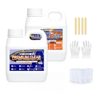 Epoxy Resin - 1 Liter Clear Epoxy Resin Kit, High Gloss...