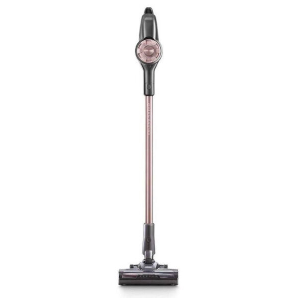 DeLonghi XLM403.GDC, Colombina EVO Rechargeable Electric Vacuum Cleaner, Broom, Grey/Rose Gold, 400W