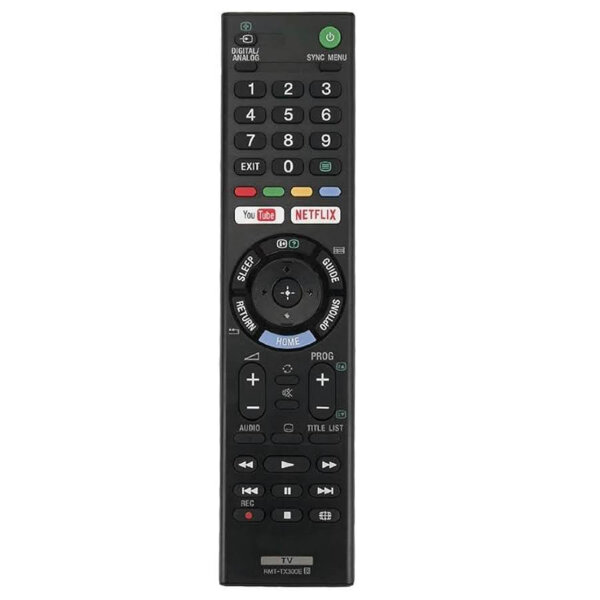 Replacement remote control Sony bravia RMT-TX300E for Sony TV with Netflix and You Tube buttons