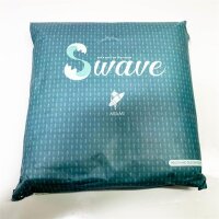 Swave Sofaüberwurf mit Fransen 290 x 190 cm luxuriös 100 % Baumwolle Grau Weiss XXL Mehrzweckdecke Bettdecke Sofabezug
