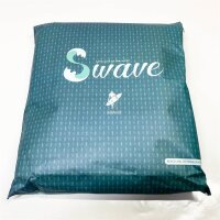 Swave Sofaüberwurf mit Fransen, große Tagesdecke 290 x 190 cm, Mehrzweckdecke, luxuriös, Bettdecke, XXL, Sofabezug, 100 % Baumwolle (Weiss/Grau)