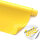 Hisiu HTV-7 Heat Transfer Vinyl, Yellow Film, 12 inch x 8 ft