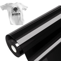 Hisiu HTV-12 Heat Transfer Vinyl, Black Film, 12 inch x...