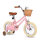 JOYSTAR 14 inch childrens bike for toddlers 3-5 years girls, girls bike with training wheels & basket, childrens bike pink