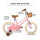 JOYSTAR 14 inch childrens bike for toddlers 3-5 years girls, girls bike with training wheels & basket, childrens bike pink