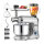 Homlee 3 in 1 Küchenmaschine 1800W Multifunktionale Knetmaschine 6-stufige Gescheindigkeit Mixer, mit Fleischwolf, 1.5L Saftpresse, 5.5L Edelstahlschüssel Teigmaschin