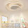 Sky angle LED Ceiling Light - Dimmable with Remote Control, 28W Adjustable Color and Brightness, Round Chandelier, 2500 LM 48 CM for Bedroom