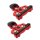 Pro Bike Tool Bicycle Cleats SPD-SL 6 Degree Float for Men and Women - Set of 2 for Road and Indoor Cycling